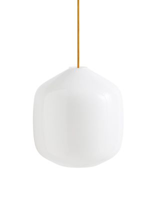 Aspect Buoy Glass Pendant Pendant light Ø 31 cm / CABLE AMBER YELLOW Hay SINGLE PIECES