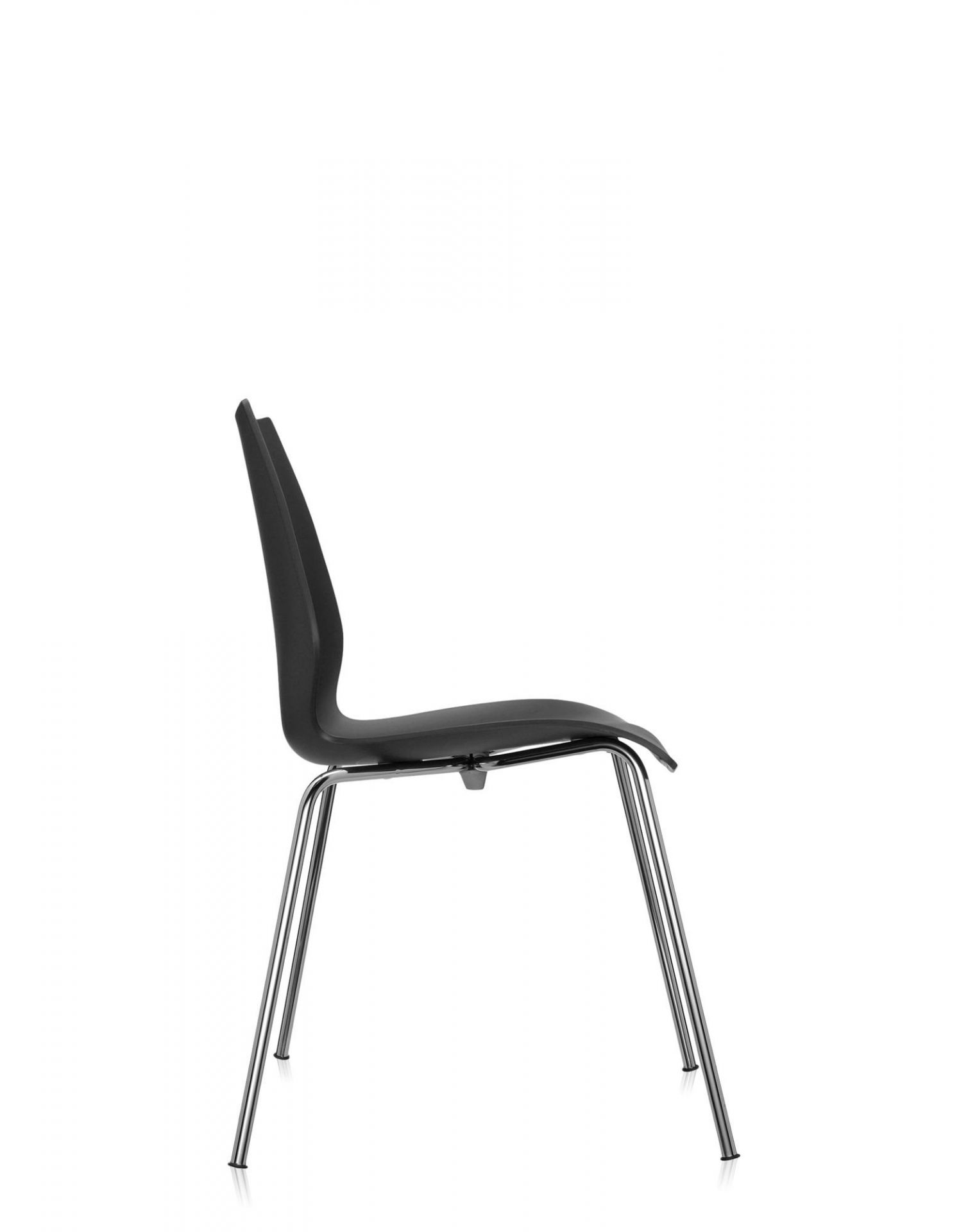 Maui Chair without Armrests Kartell Anthracite