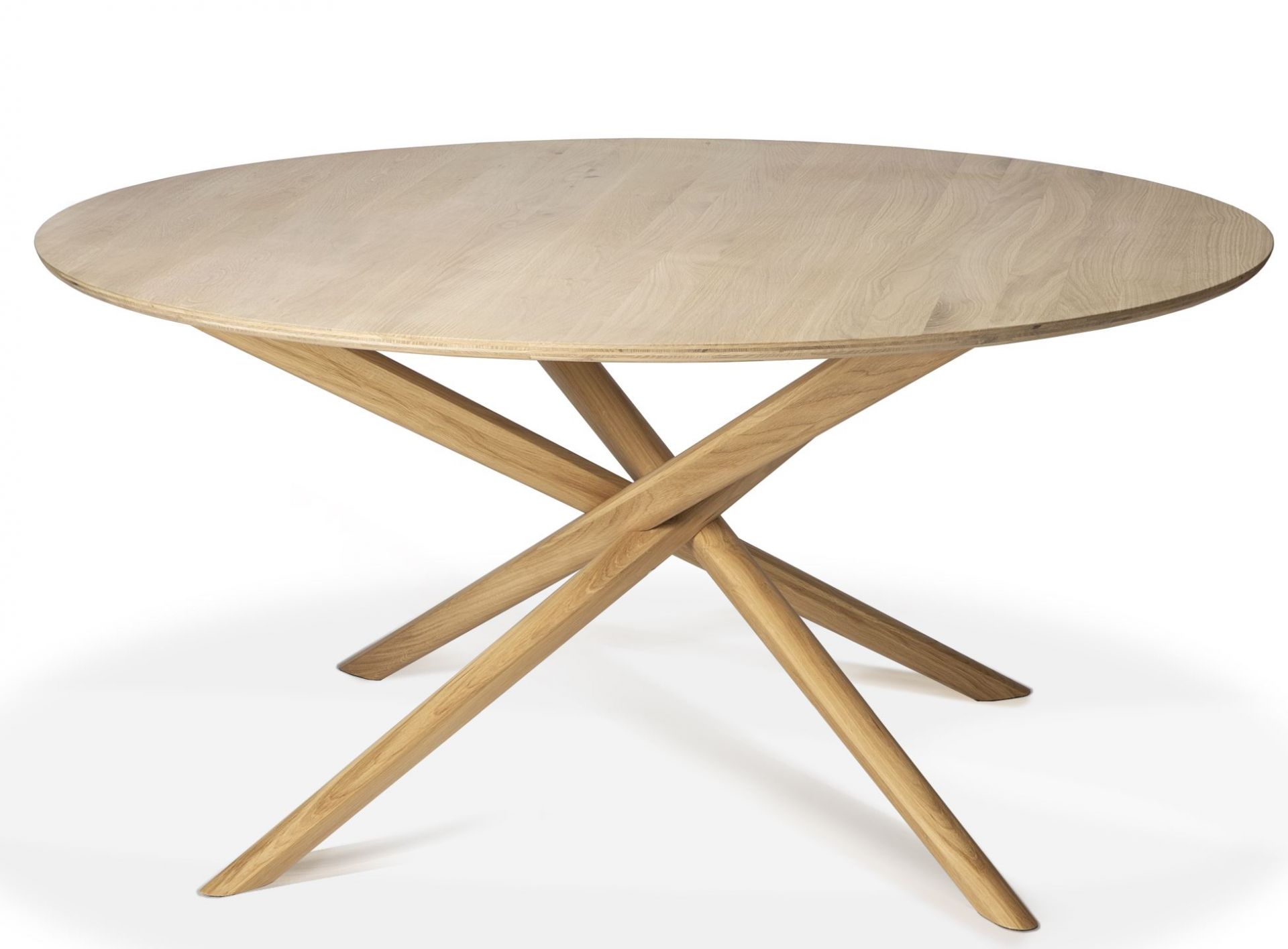 Mikado Oak Table Round Ethnicraft