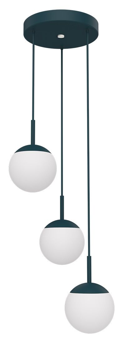 Mooon Triple Suspension Ø 15 cm pendant light Fermob Mooon Triple Suspension Ø 15 cm pendant light Fermob