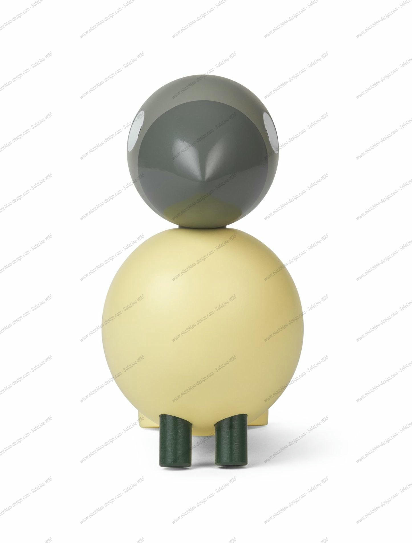 Year Bird Bella 2025 H12.5 cm beige/grey Kay Bojesen