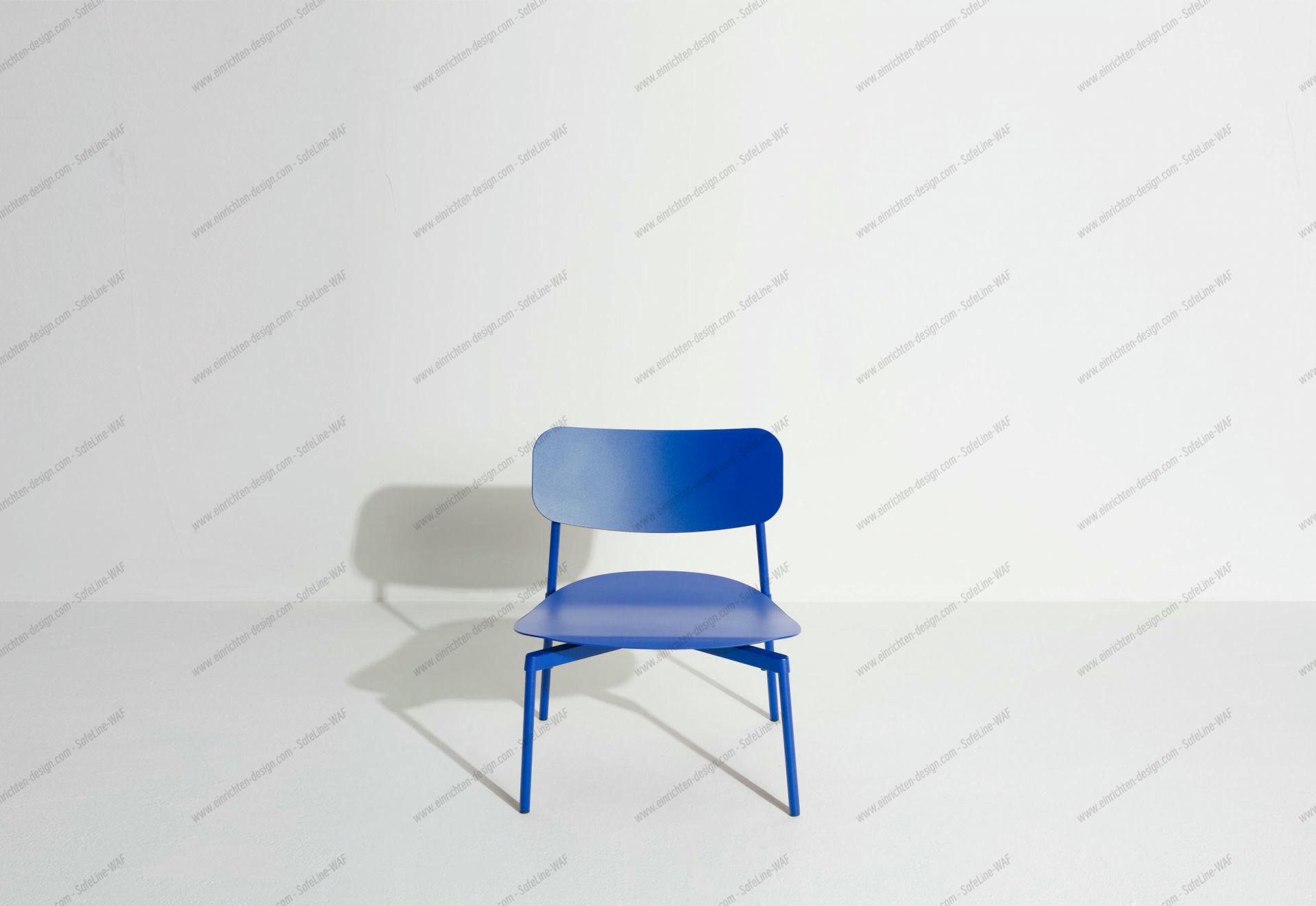 Fromme Lounge Chair Armchair Petite Friture Blue Fromme Lounge Chair Armchair Petite Friture Blue