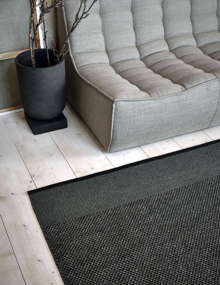 Edit carpet 60 x 85 cm DOVE BLUE / SMOKE BLUE / STONE Pappelina SINGLE PIECES