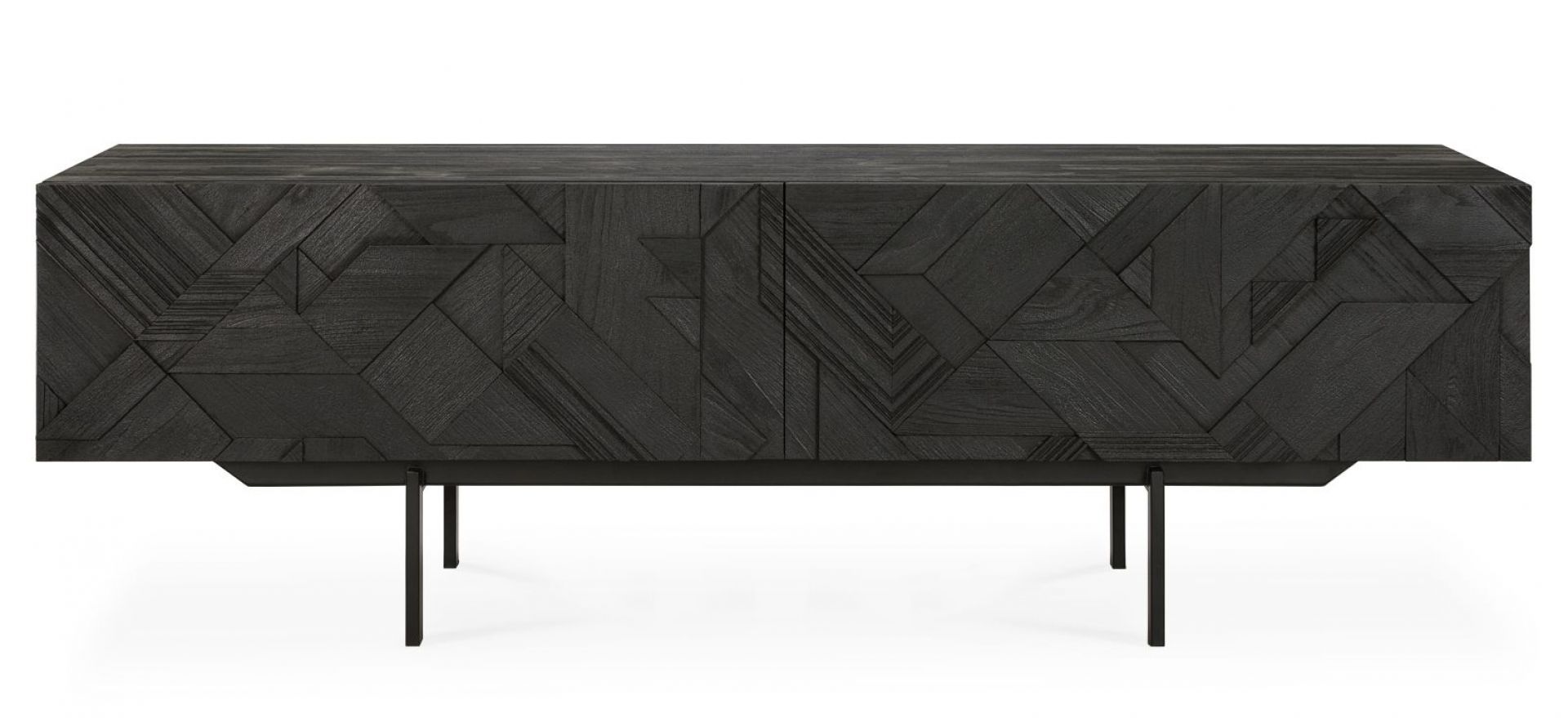 Graphic TV cupboard Teak Ethnicraft