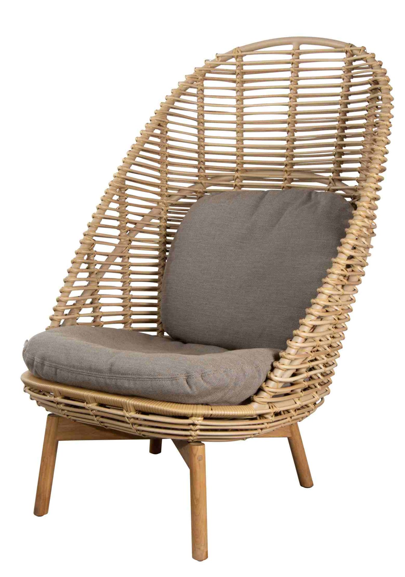 Seat and back cushions for Hive armchair Outdoor Cane-Line Taupe