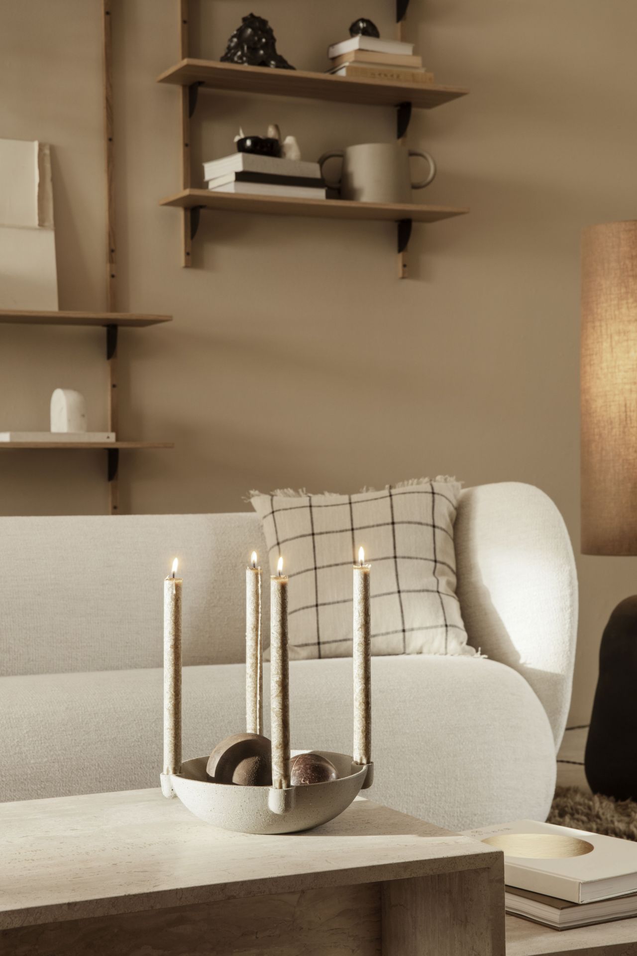 Rico Sofa 3-Seater Bouclé Ferm Living