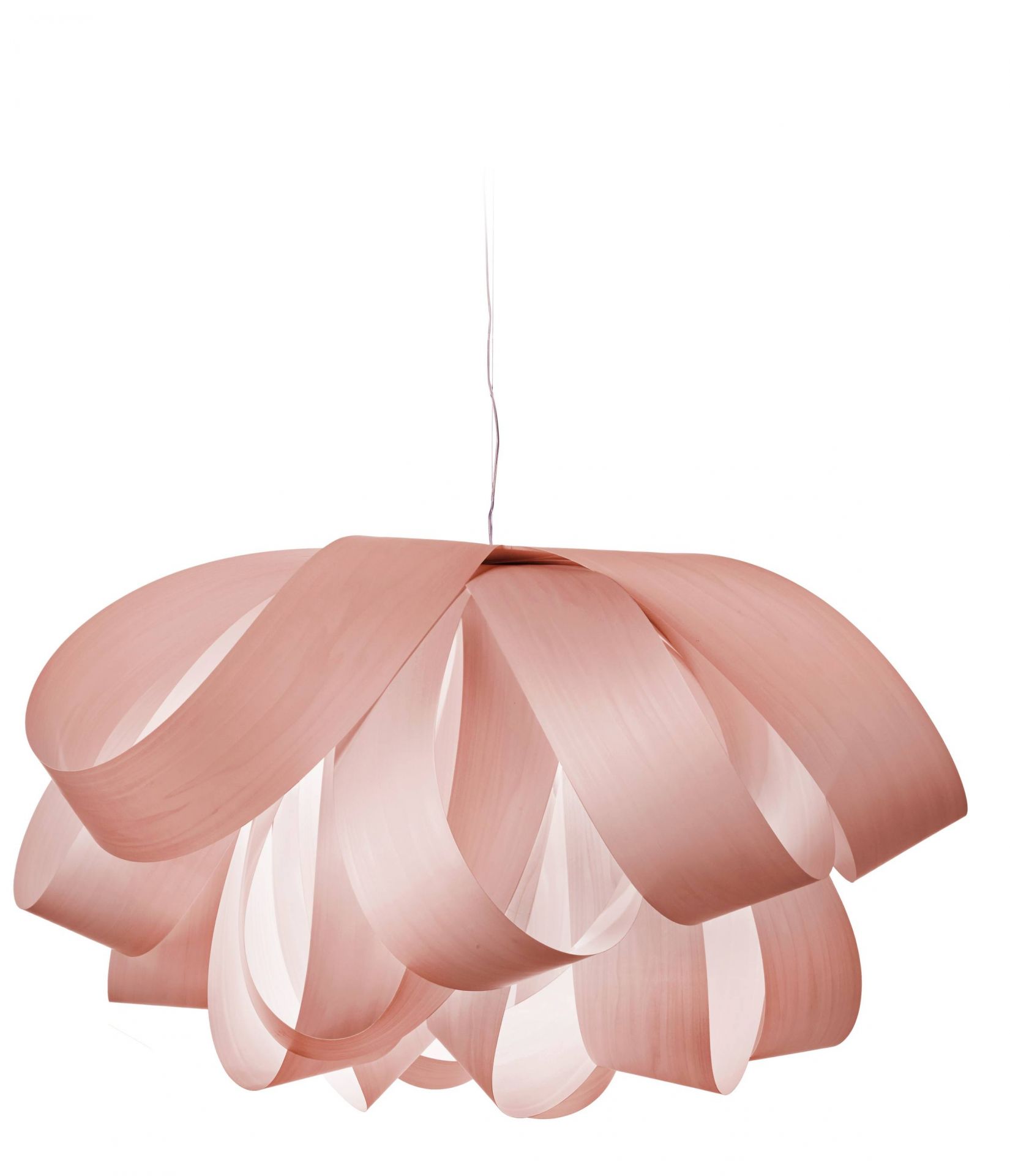 Agatha L pendant LZF Lamps 33 Light pink