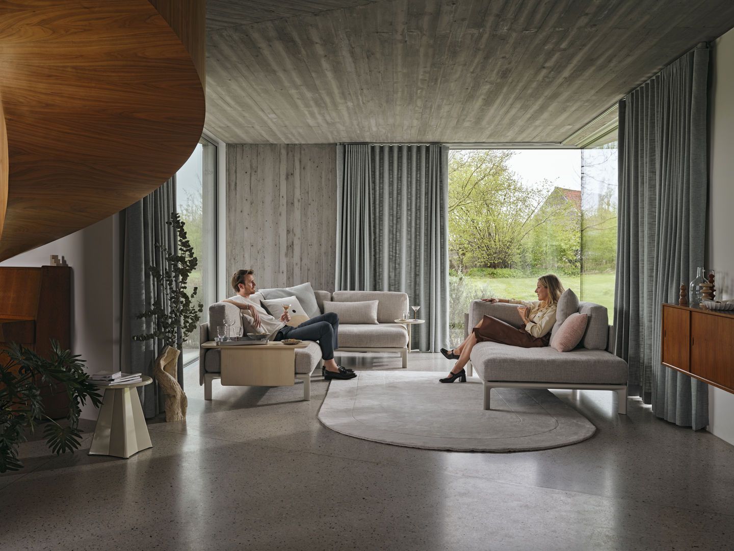Anagram back cushion / side cushion W x 110 cm Vitra