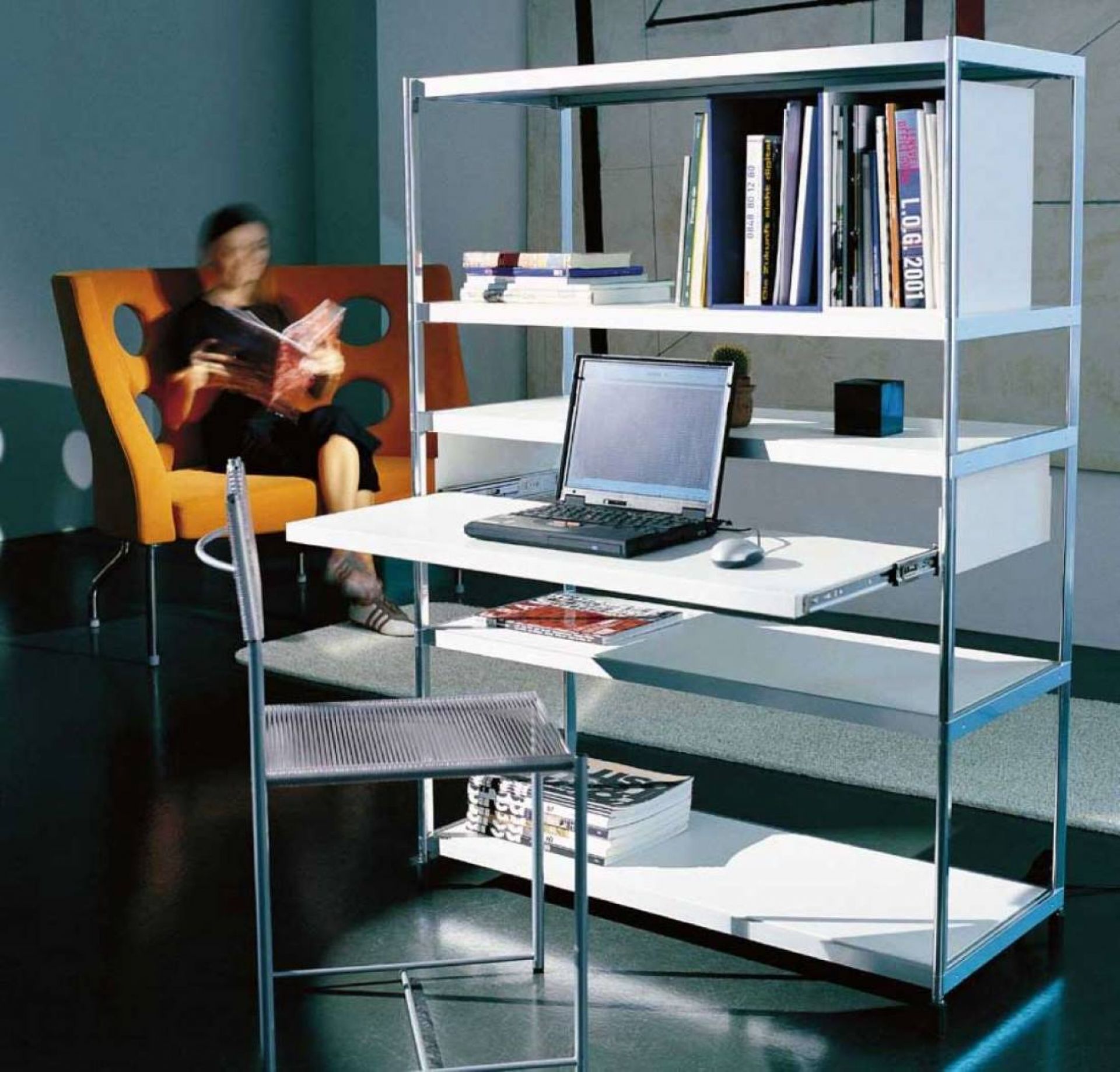 Spaghetti Chair 101 Chair SCHWAZ / PVC TRANSLUCENT COLOURLESS Alias SINGLE PIECES
