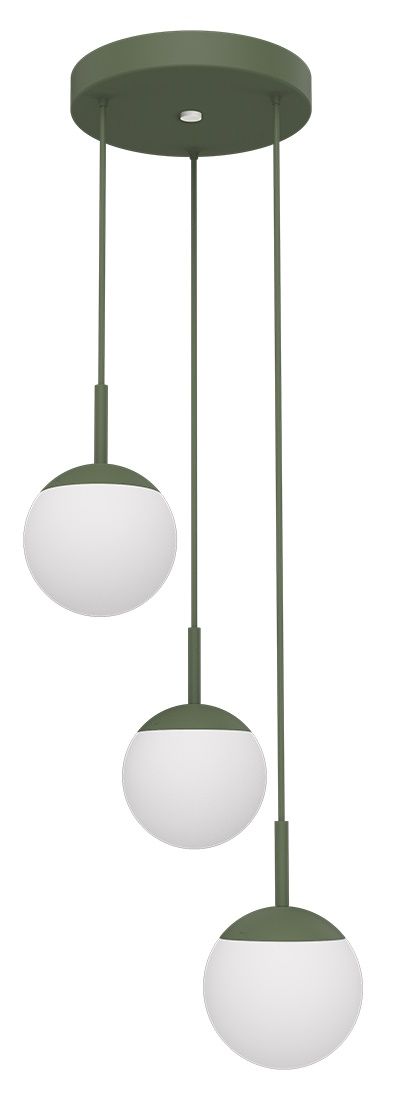 Mooon Triple Suspension Ø 15 cm pendant light Fermob Mooon Triple Suspension Ø 15 cm pendant light Fermob
