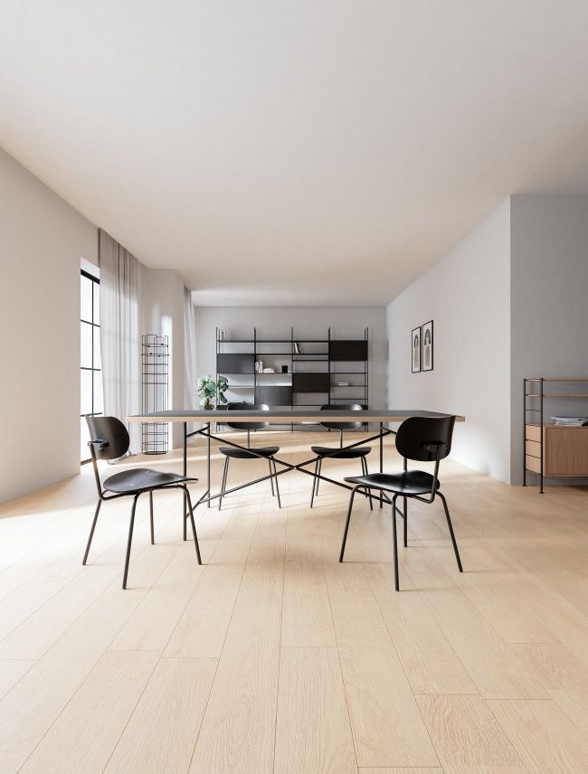 Dining table Eiermann 2 W 200 cm Richard Lampert