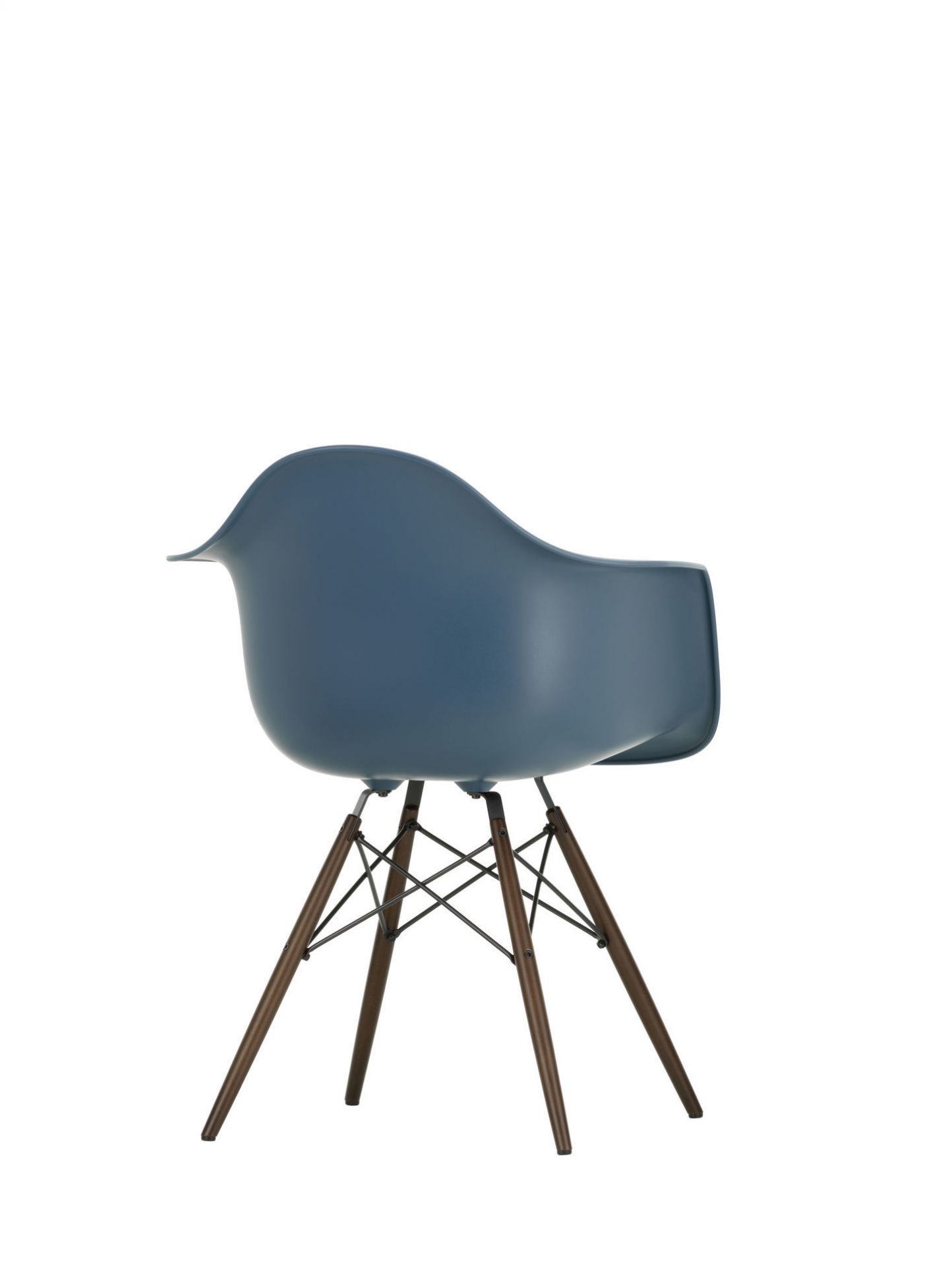 Eames Plastic Arm Chair DAW Chair Vitra Maple yellowish - Tender pink