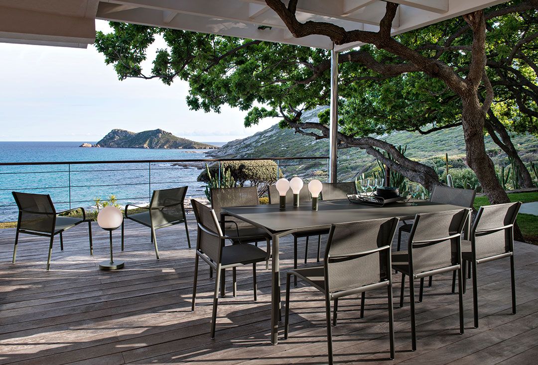 Cadiz Bridge Armrest Chair Outdoor Fermob 