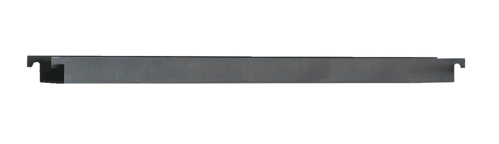 Cable tray for Eiermann 2 table frame 135 cm / COLOURLESS / STAINLESS STEEL Richard Lampert SINGLE PIECES