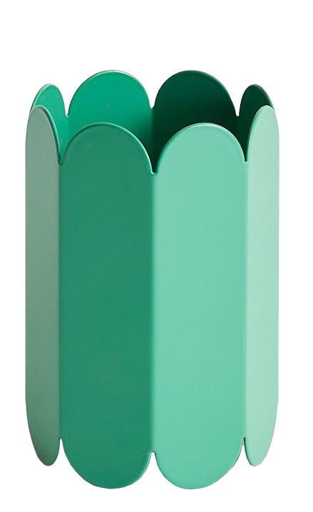Arcs Vase S Green Hay