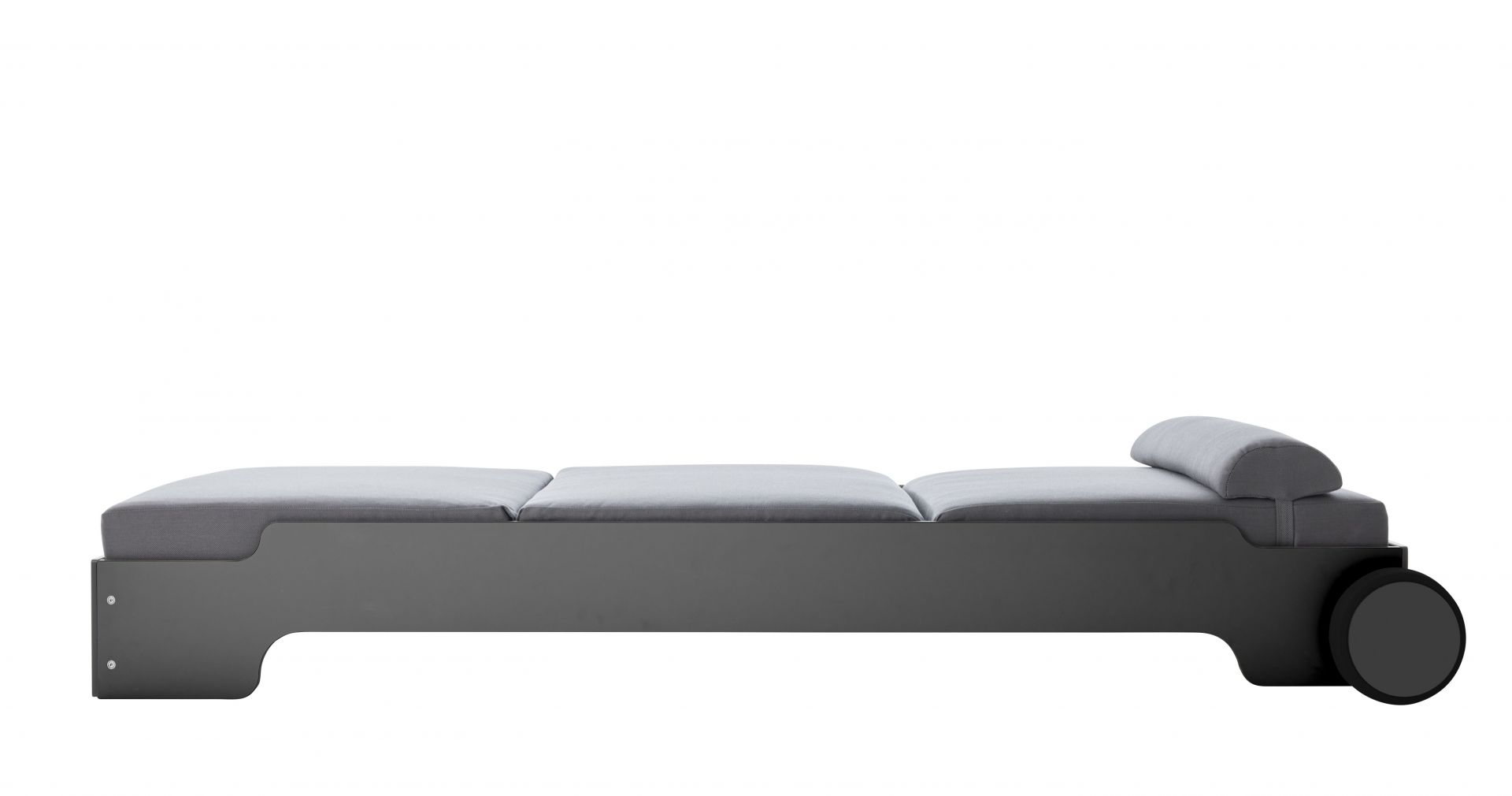 Solara Stacking Lounger incl. Wheels and Upholstery Outdoor Müller Möbelwerkstätten