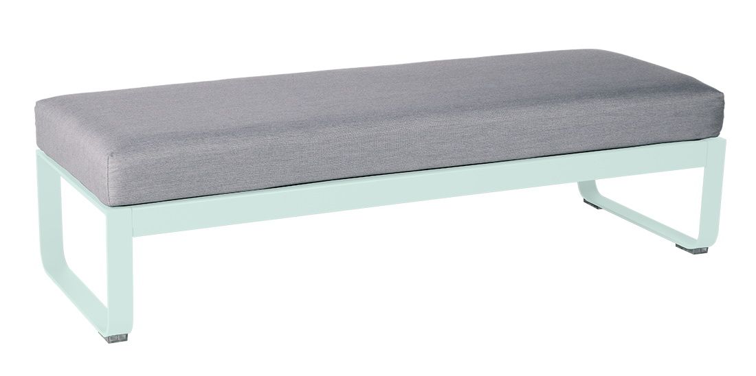 Bellevie 2-Seater Upholstered Stool Outdoor Fermob 