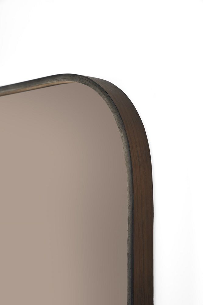 Camber Wall Mirror Bronze Ethnicraft