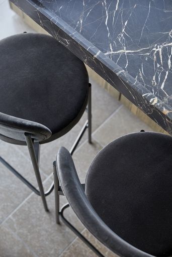 Series 430 Bar Stool Bar stool 75 cm BLACK / REMIX 123 Verpan SINGLE PIECES