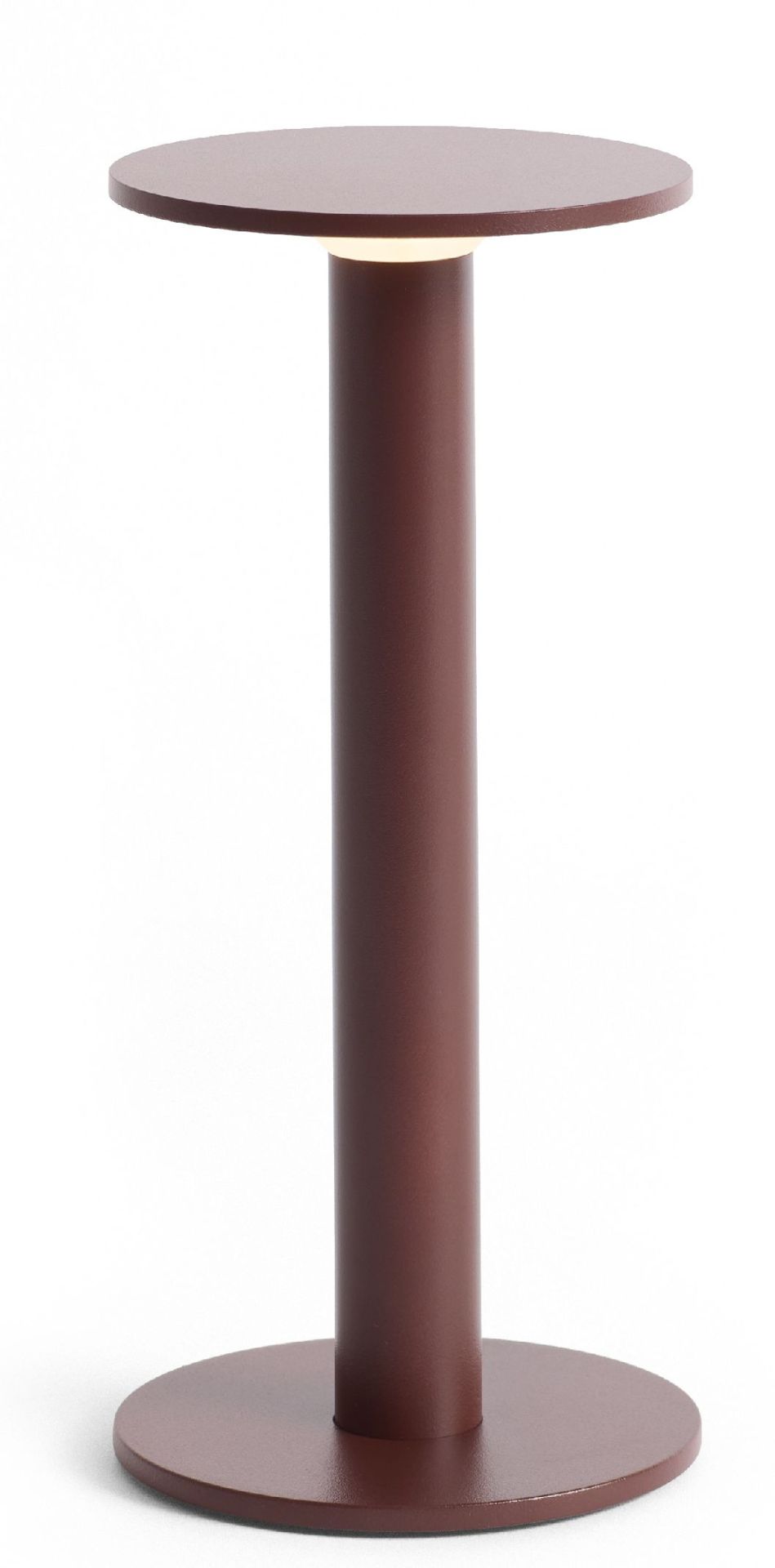 Host Portable rechargeable lamp / table lamp Hay Iron red