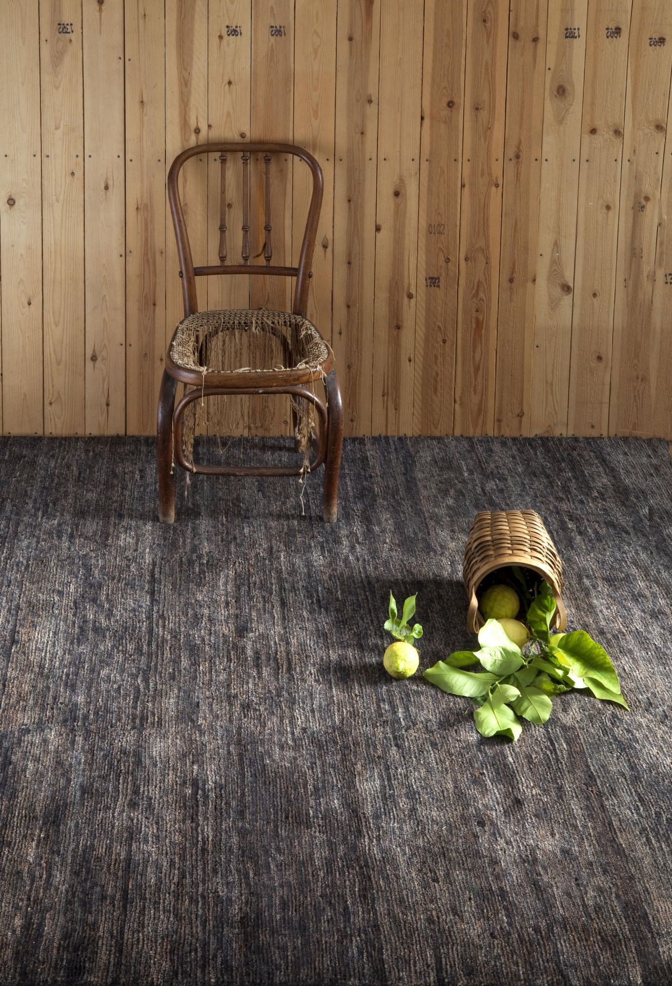 Noche Carpet black 170x240 Nanimarquina