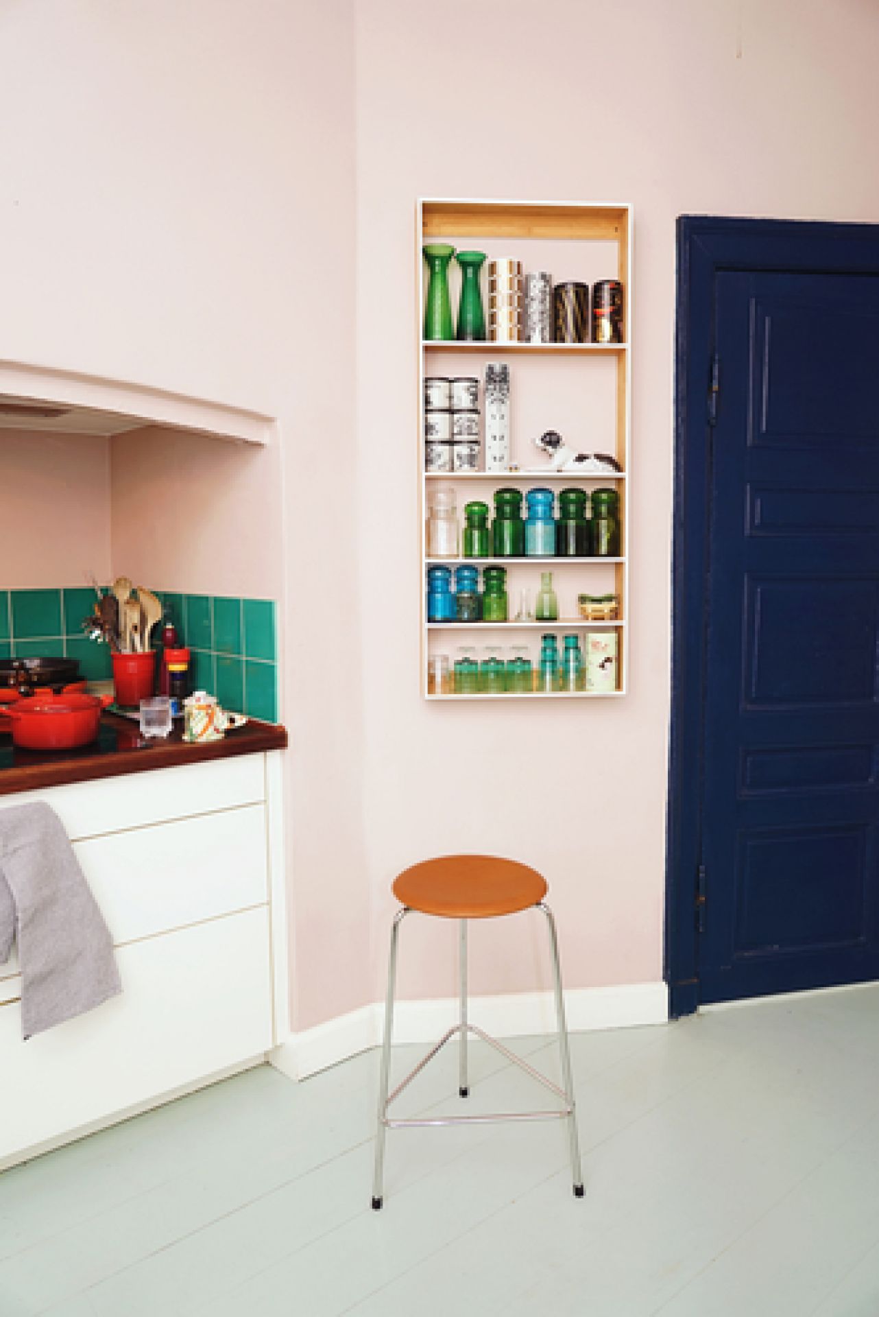 High Dot High Stool Fritz Hansen