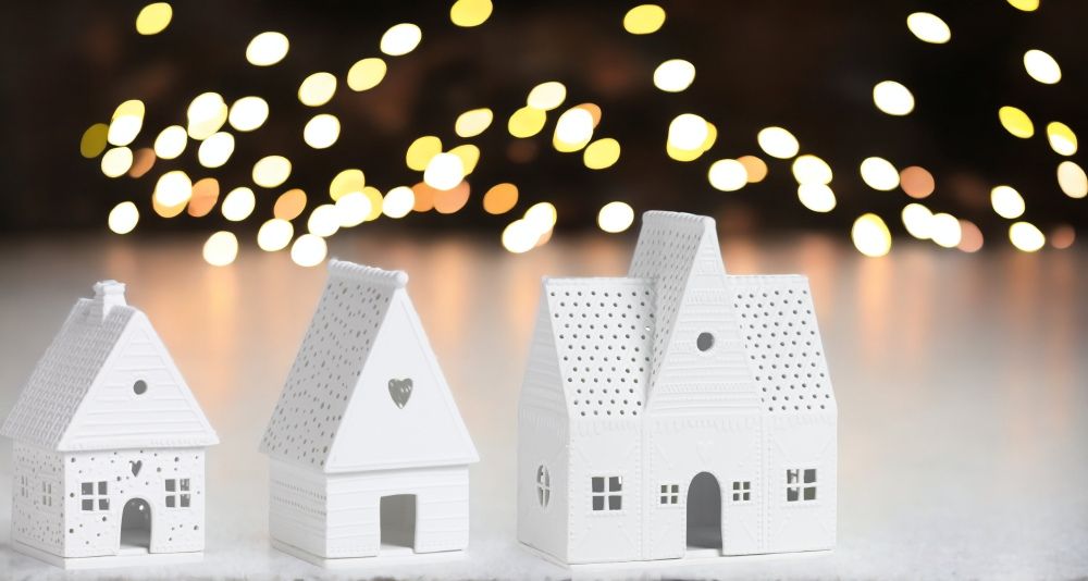 Home Light House Assortment Set of 3 Gingerbread Räder