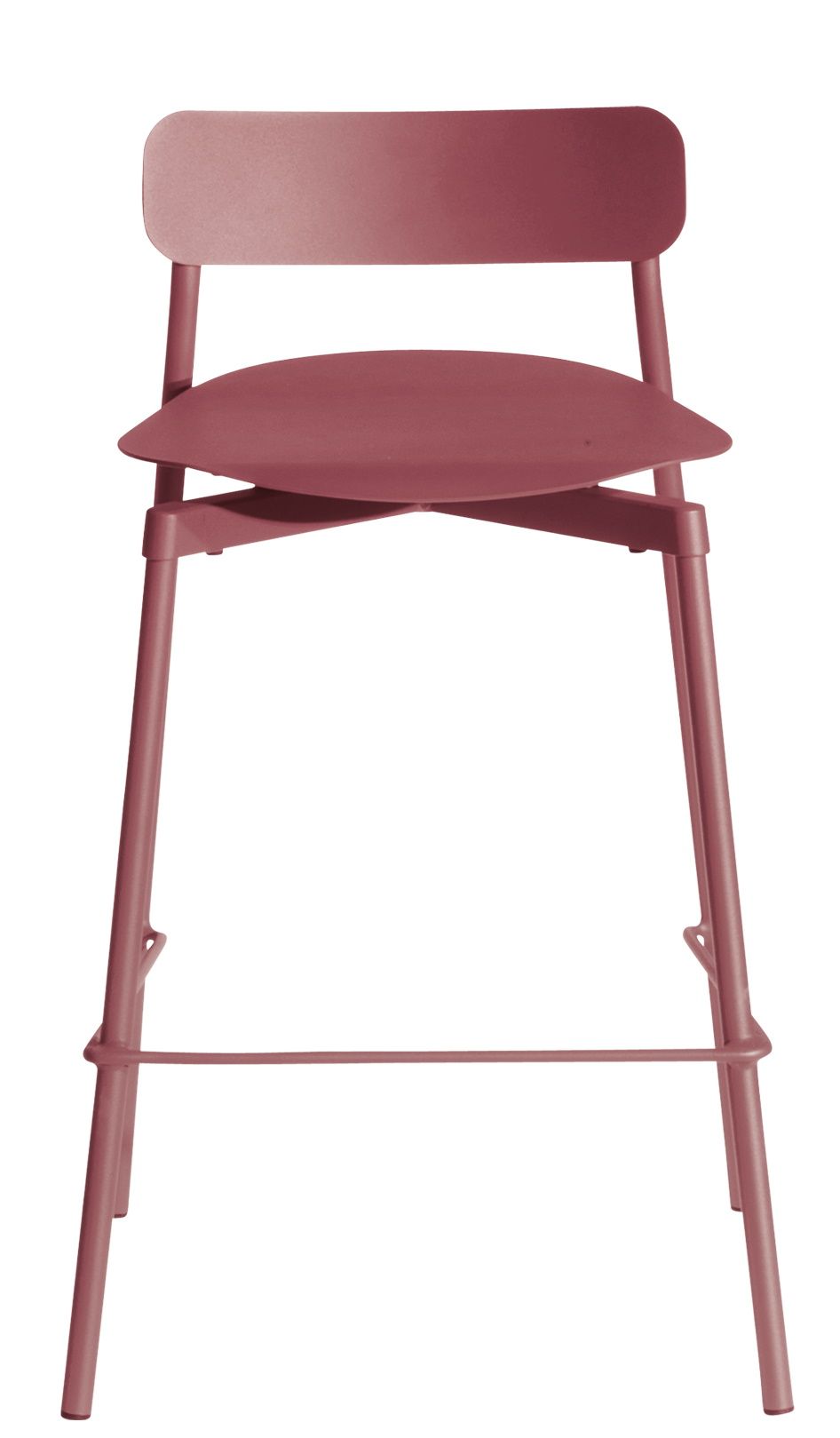 Fromme Barstool Bar Stool H 65 cm Petite Friture Brown red Fromme Barstool Bar Stool H 65 cm Petite Friture Brown red
