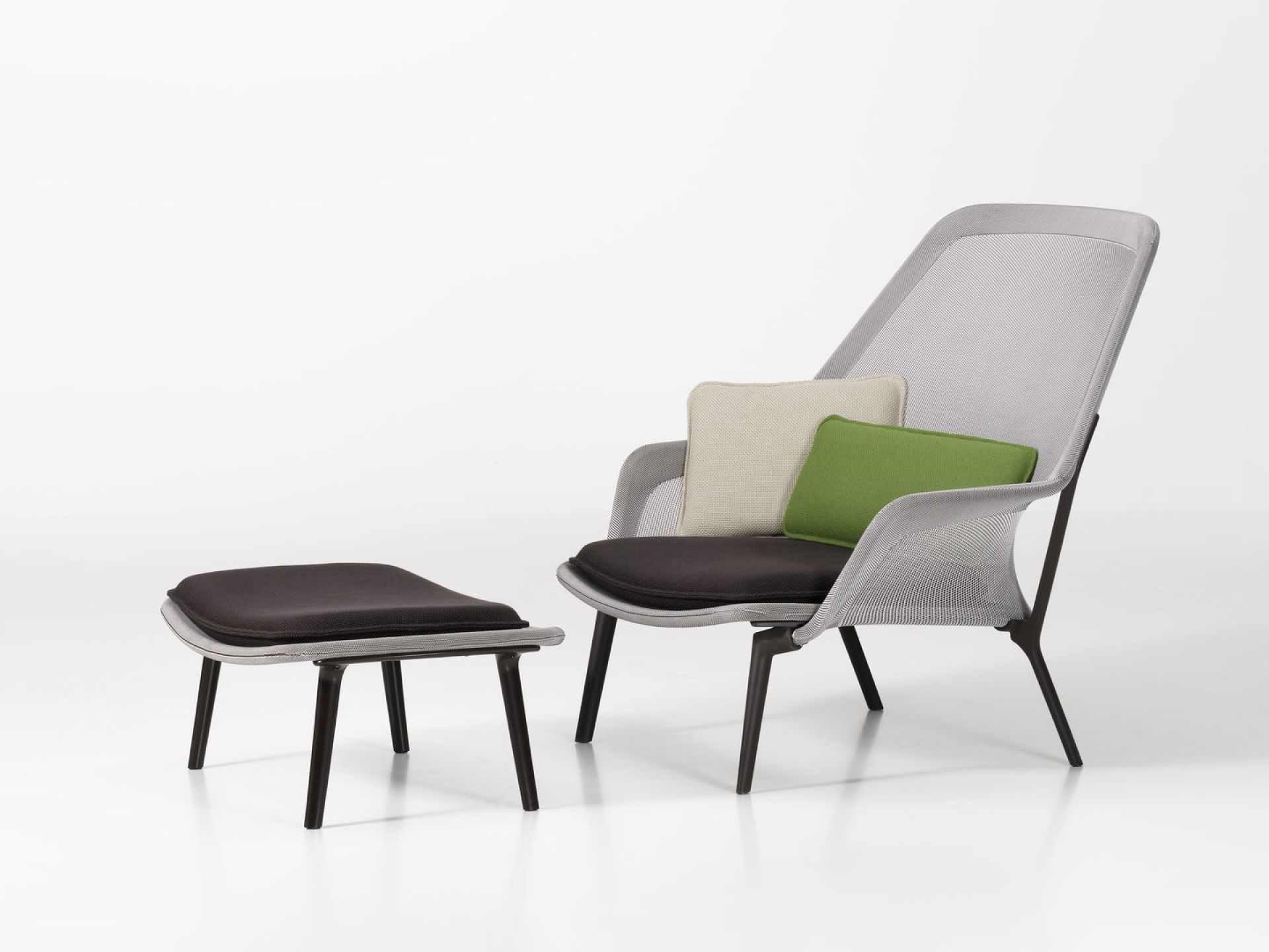 Slow Chair &amp; Ottoman Armchair Vitra
