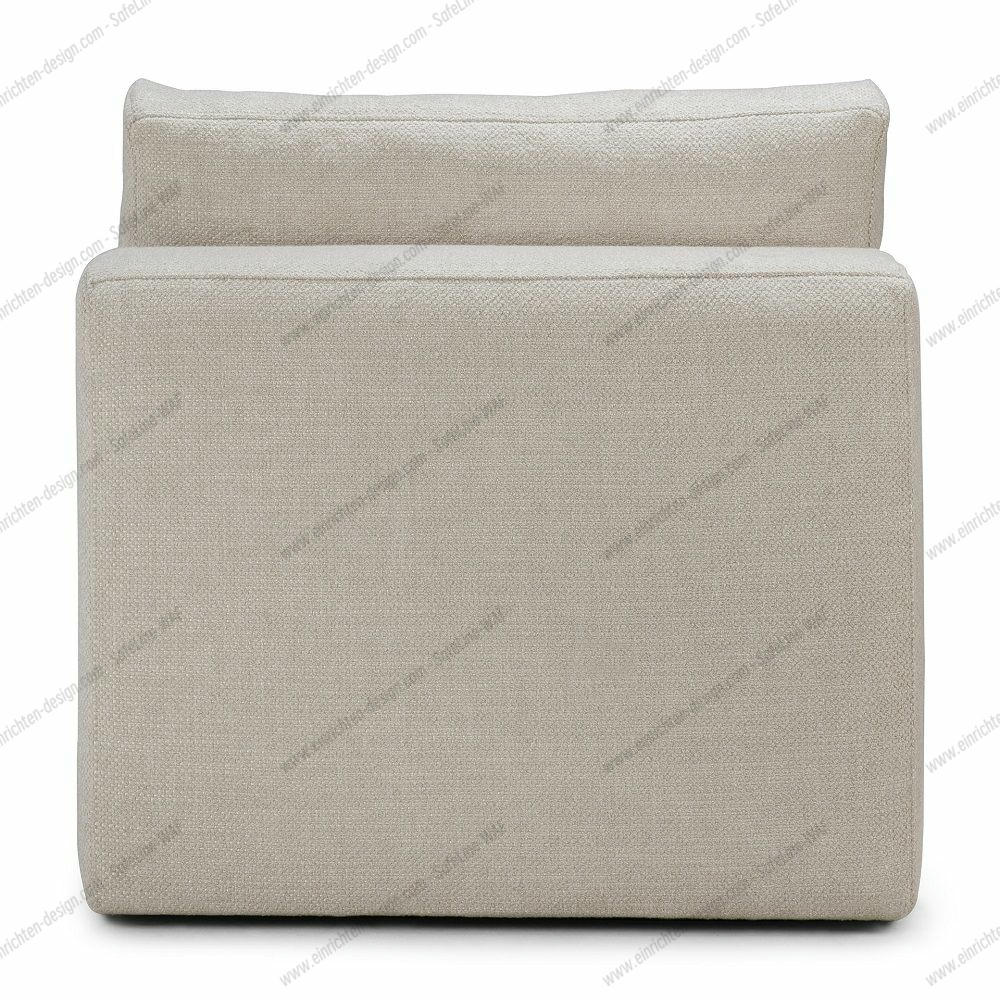 Mellow Sofa 1 seater Ivory Fabric Ethnicraft