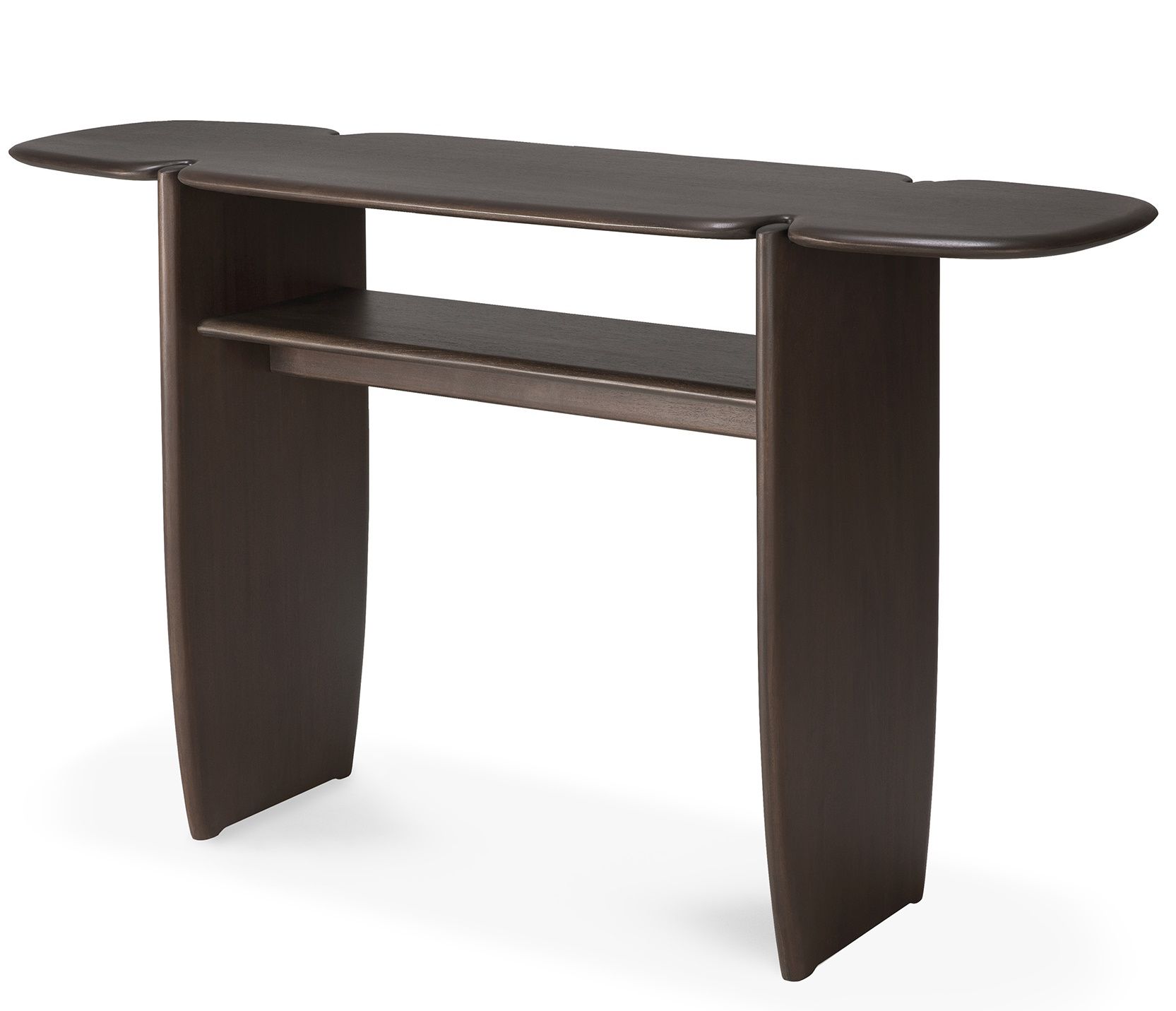 PI Console Mahogany Dark Brown Ethnicraft