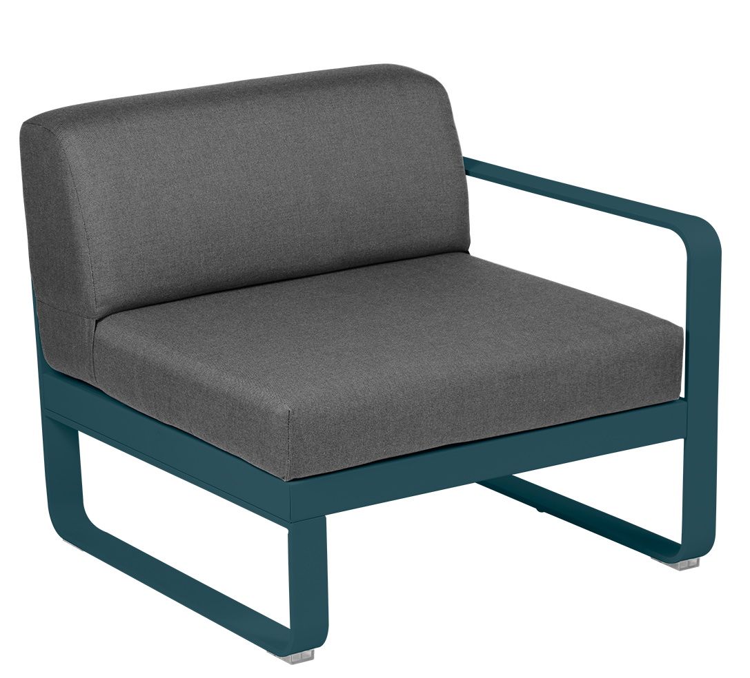 Bellevie 1-Seater Module Right Sofa Outdoor Fermob   