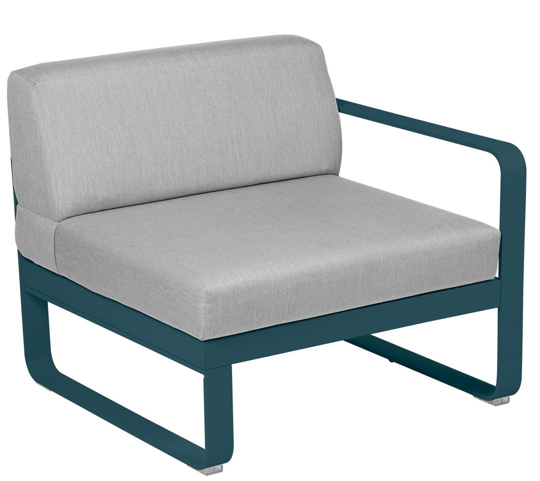 Bellevie 1-Seater Module Right Sofa Outdoor Fermob   