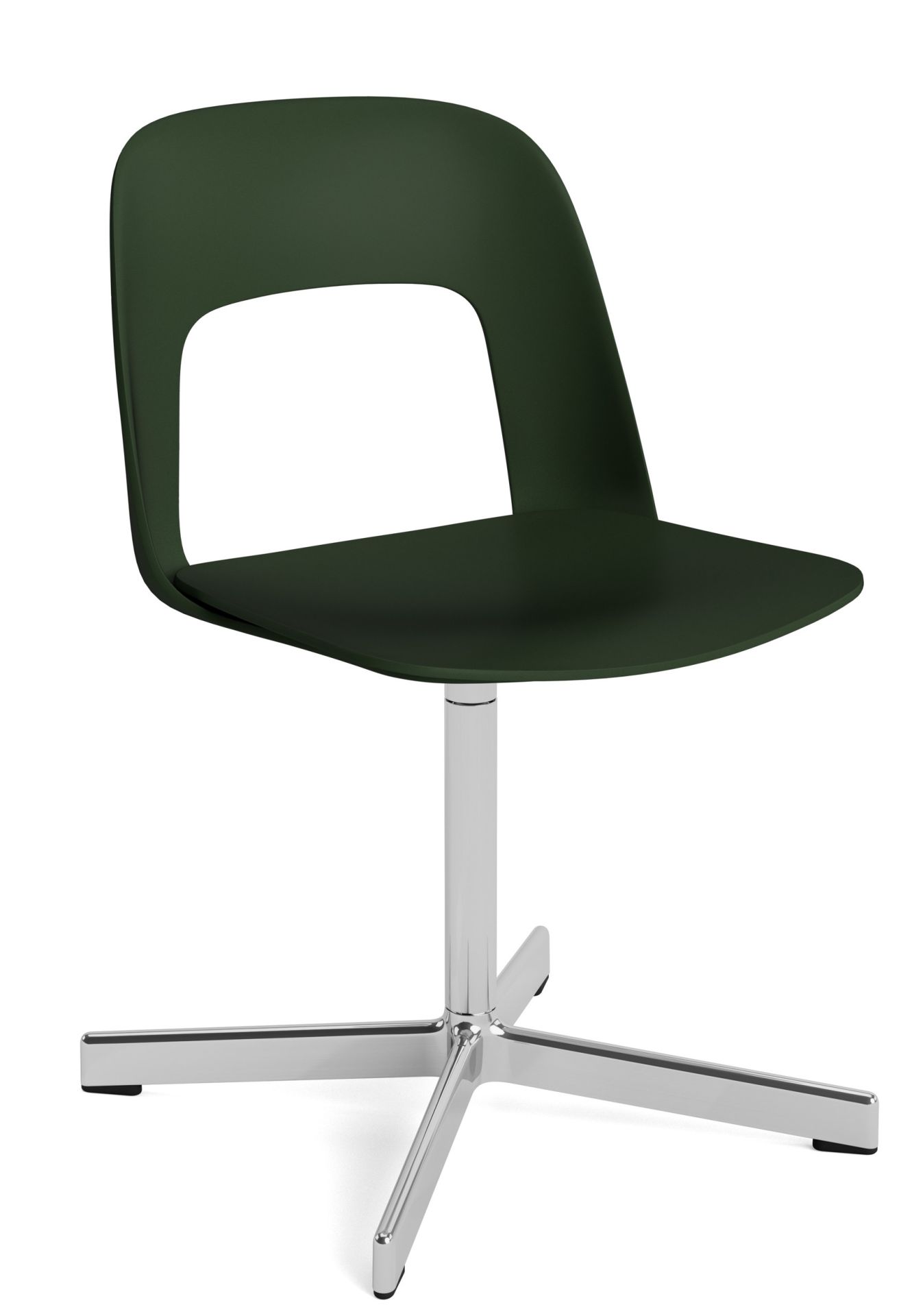 Layout Side Chair 131 4-star swivel base chair Hay  