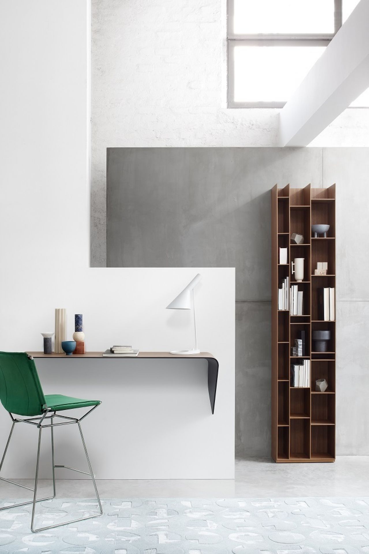 Random Wood Bookcase 3C MDF Italia