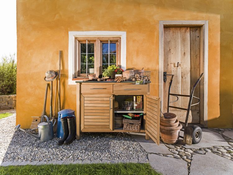 Deck 2-Piece Element Planting Board Outdoor Weishäupl