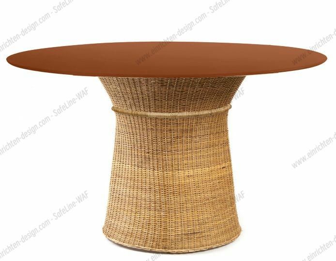  Caribe Natural Dining Table Outdoor ames