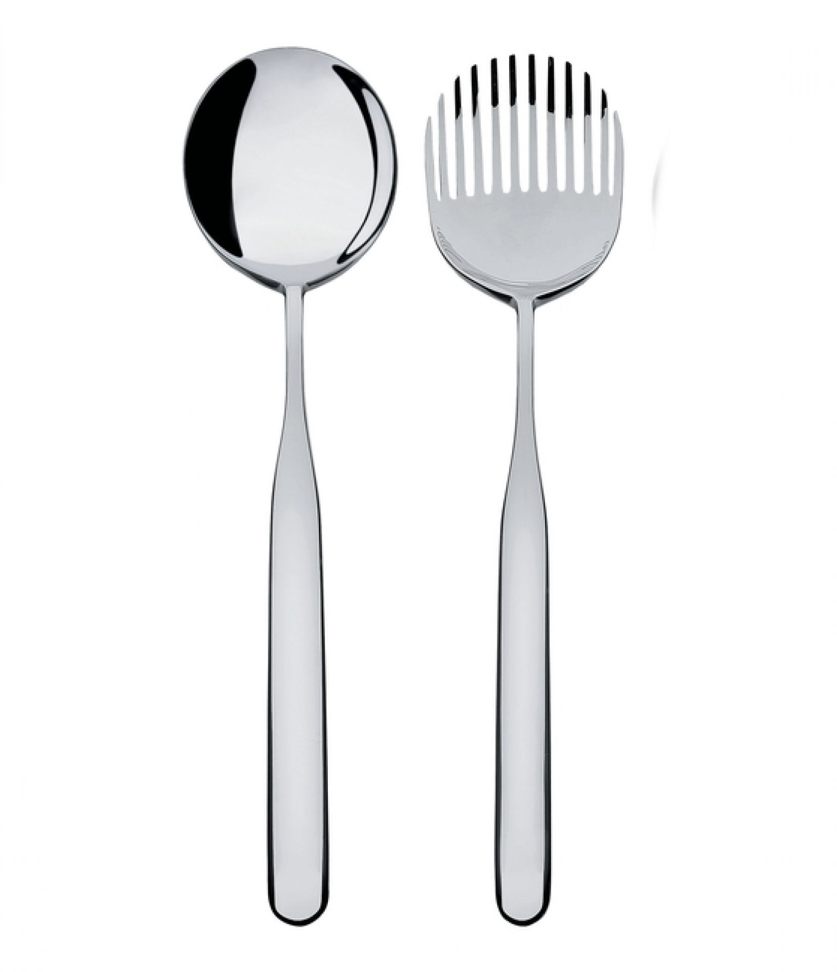 IS02/14 Collo-alto salad servers Alessi