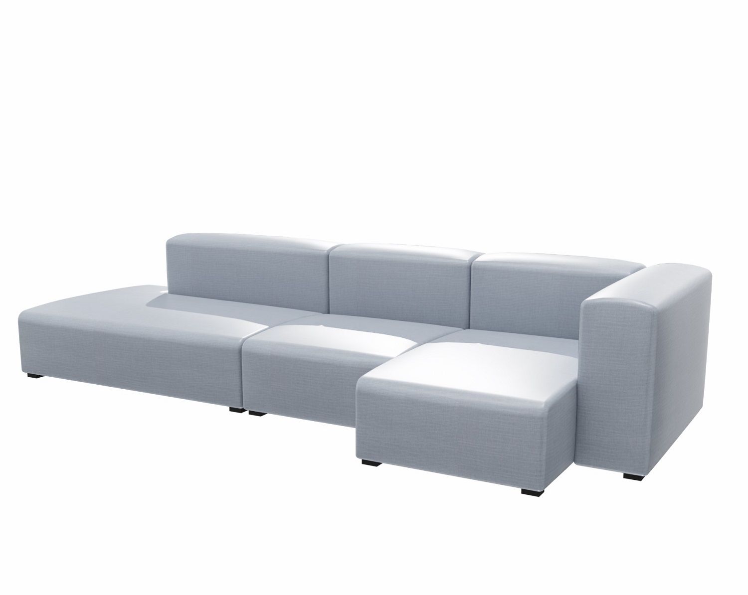 Mags Soft Sofa 3-seater Combination 3 Hay