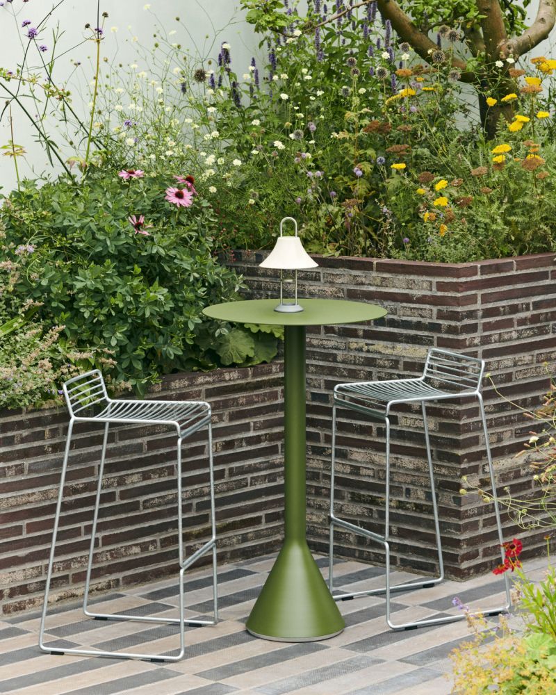 Hee Bar Stool Bar stool H65 cm FIRE ZINCED Hay SINGLE PIECES
