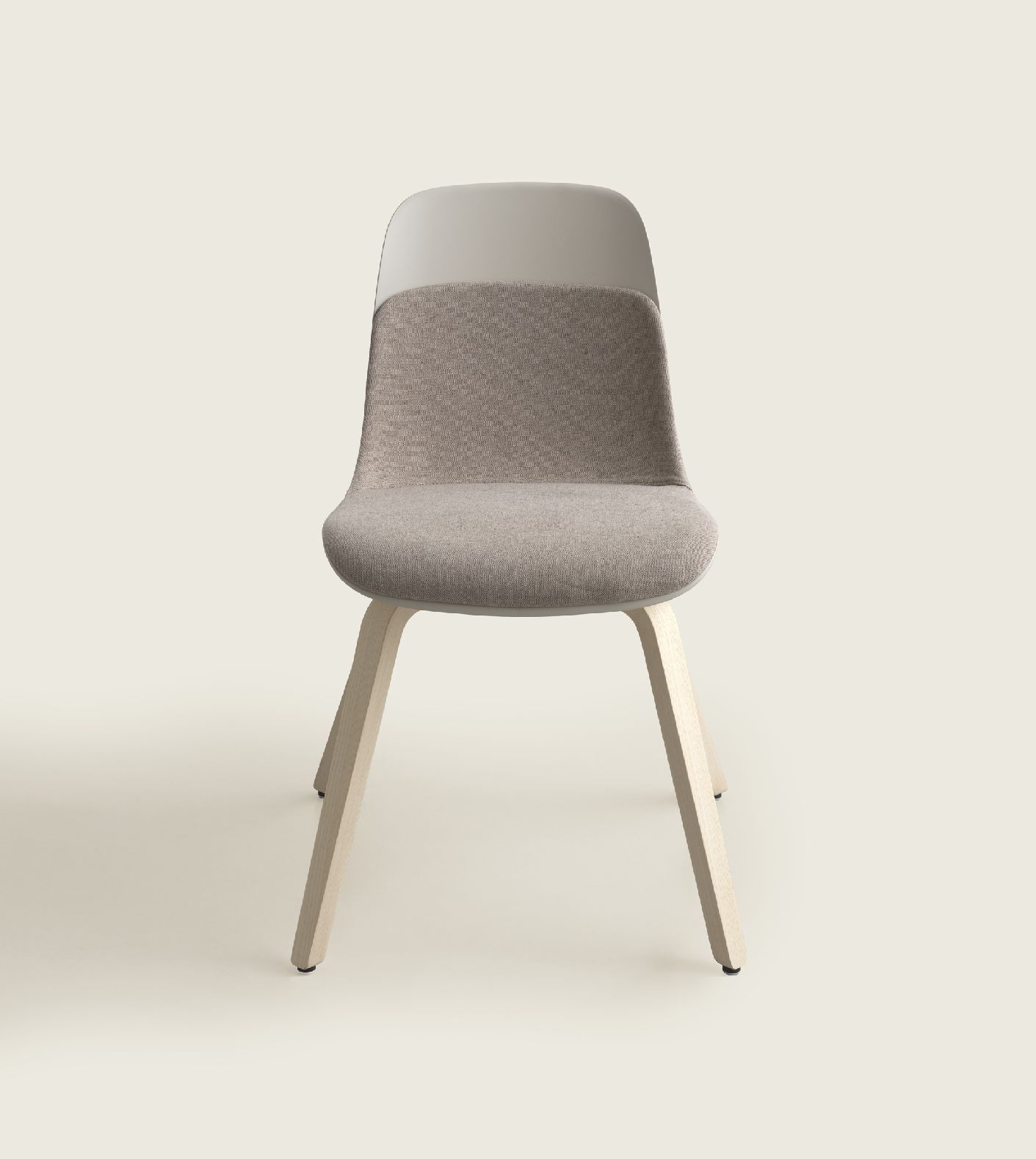 Elephantino chair Kristalia wooden frame