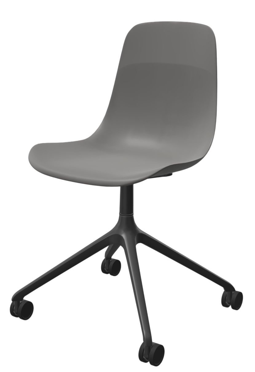Elephantino chair with castors Kristalia
