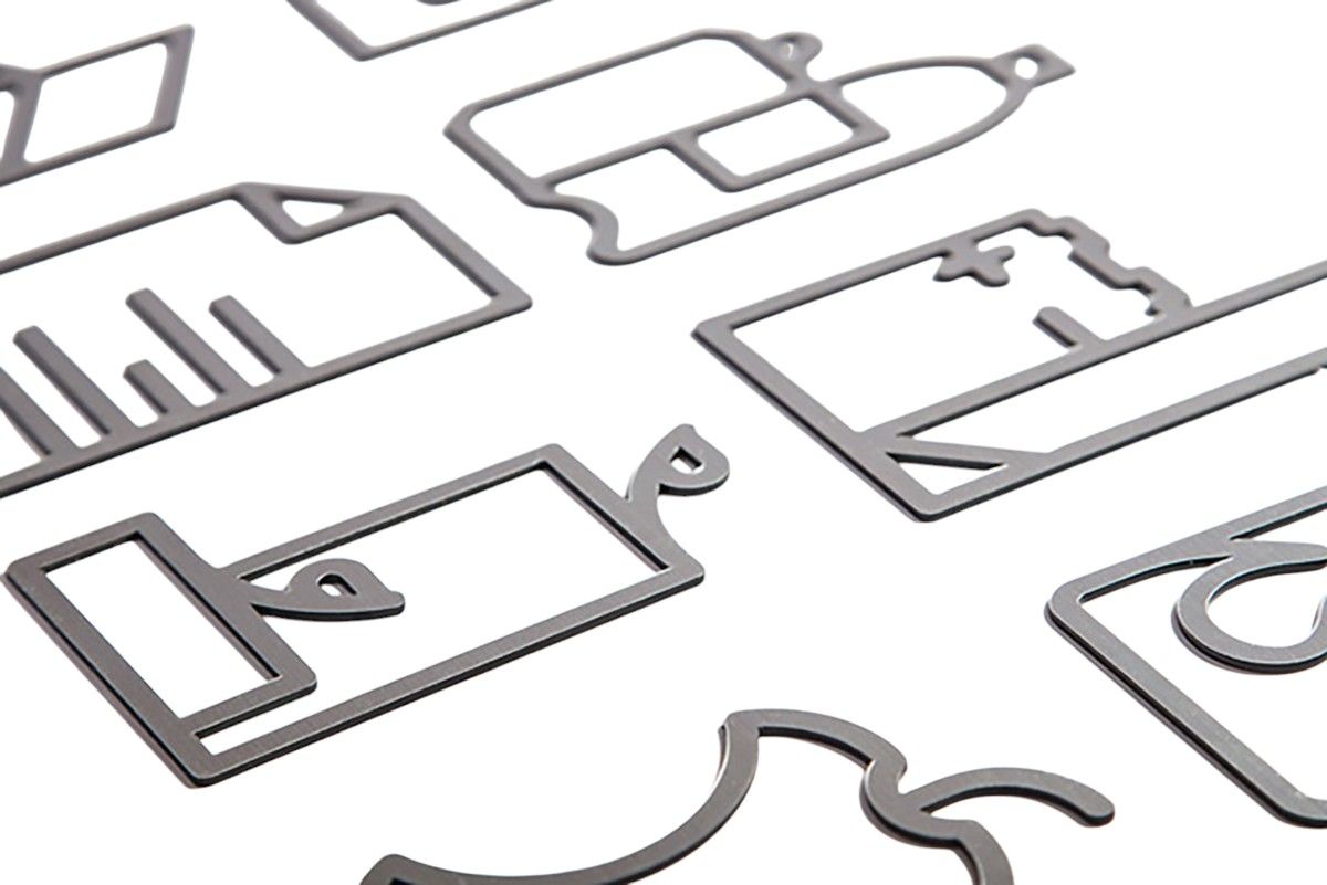 Symbols for bin waste bin / waste separation Mizetto QUICK SHIP