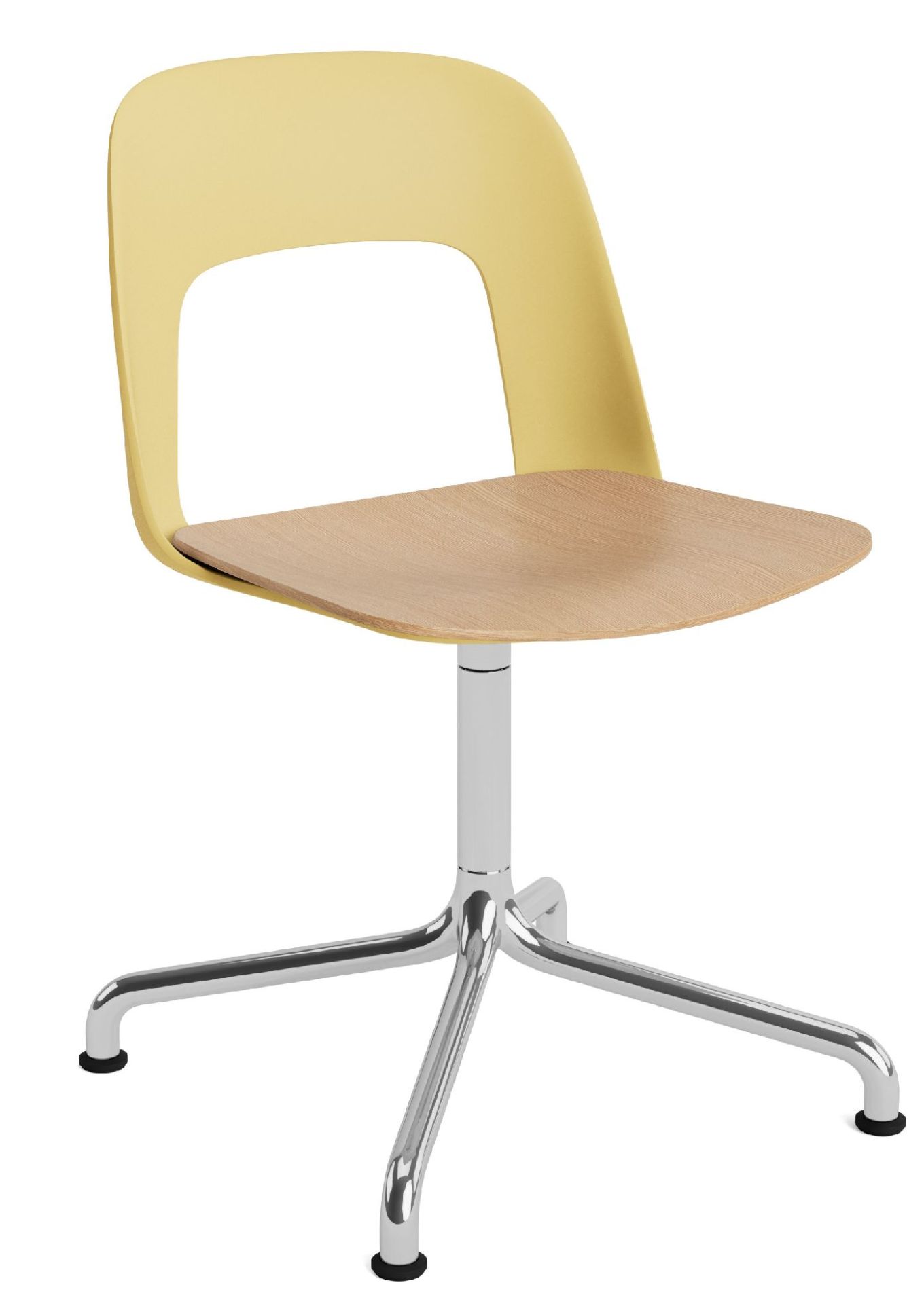 Layout Side Chair 152 4-star swivel chair Hay 