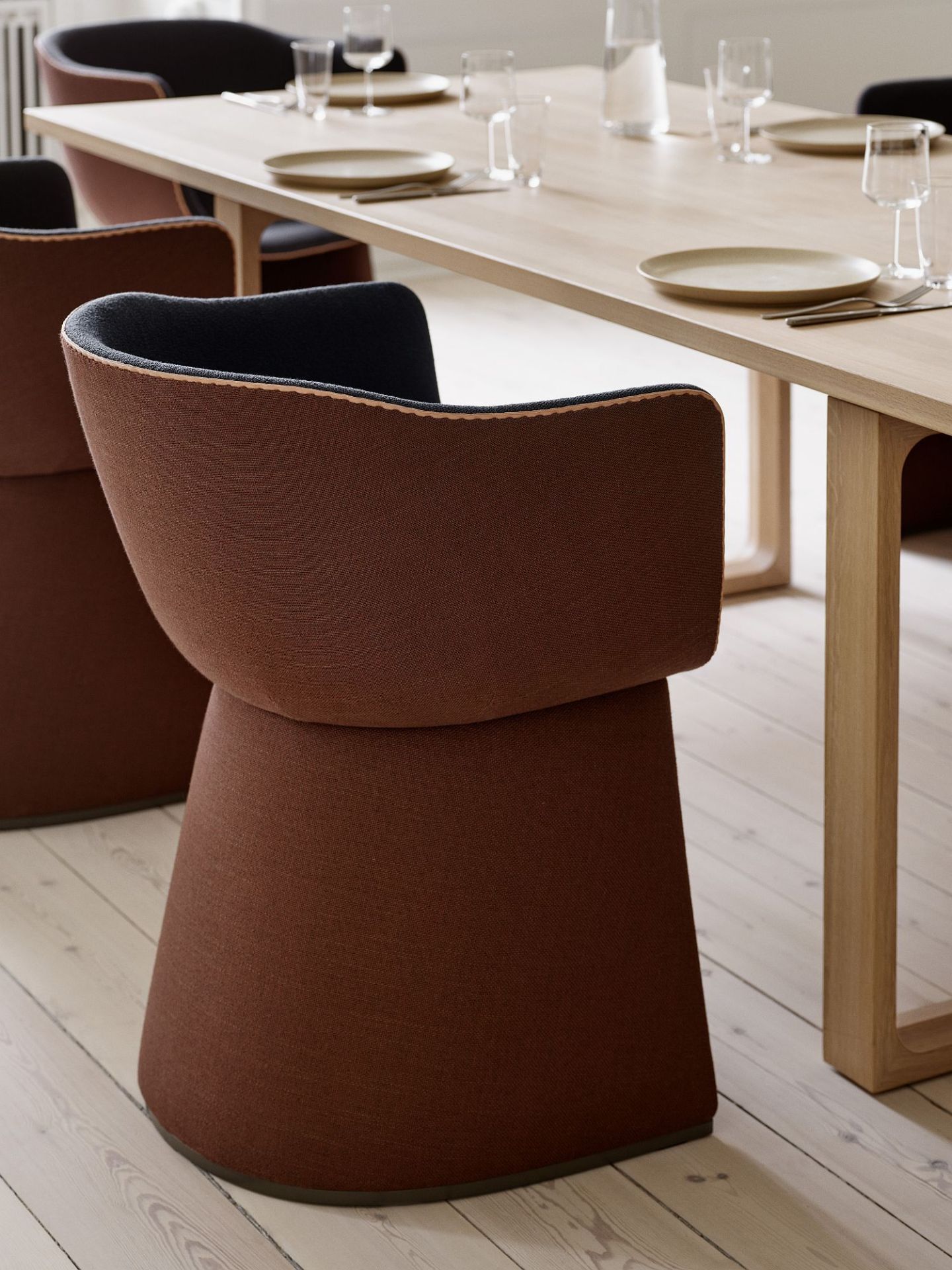 Monolit lounge chair / dining chair Fritz Hansen