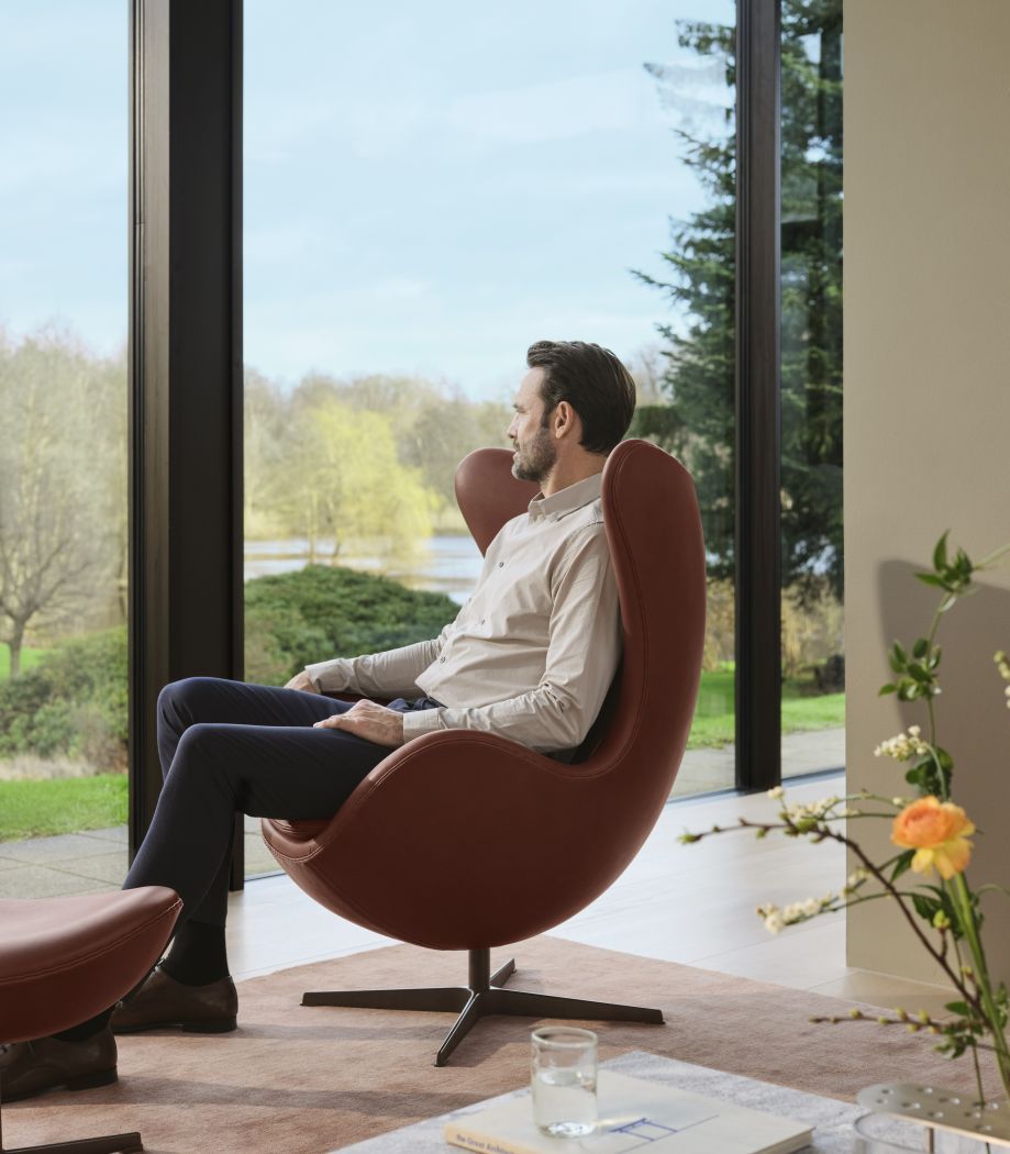 The Egg / Egg Chair Armchair Fritz Hansen Anniversary Model