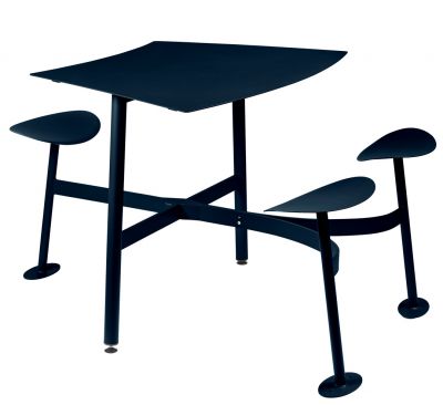Bolder 3-seater table with outdoor seats Fermob MÄNGELEXEMPLAR