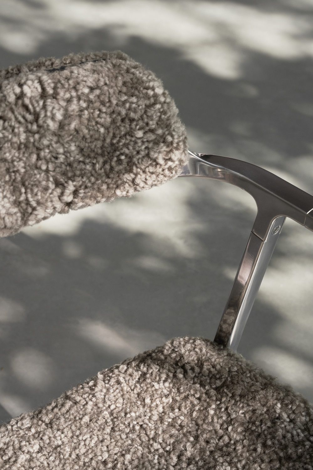 Swivel chair Curly Chair with glides SPECIAL EDITION Vipp
