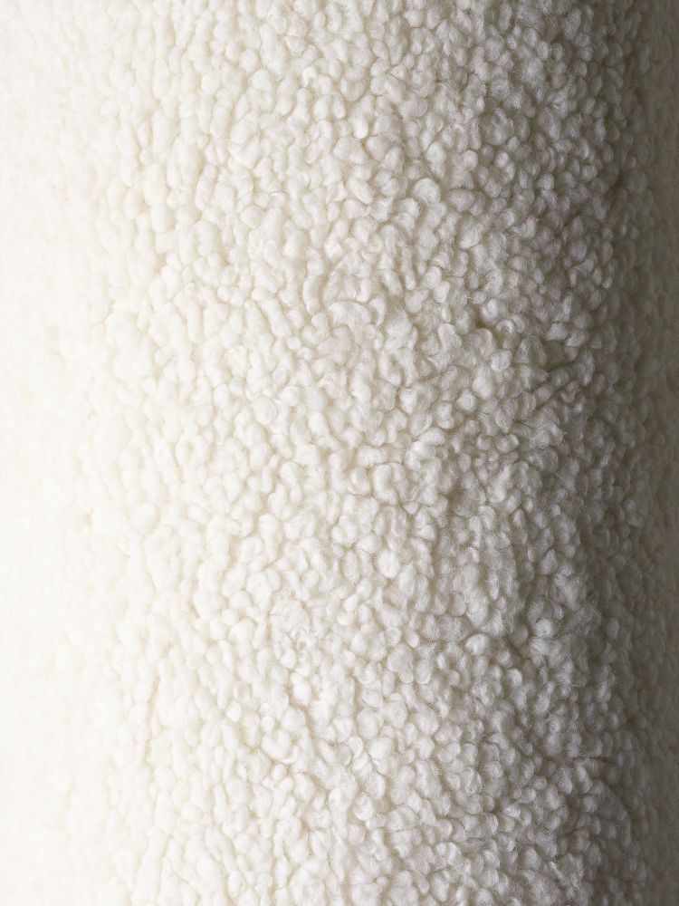 Children's star cushion Wigiwama cream white