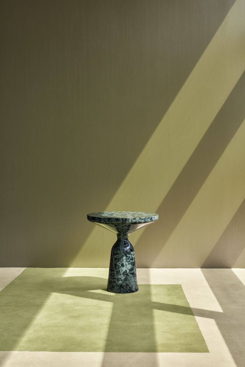 Bell Side Table Marble Grigio Nuvolato ClassiCon
